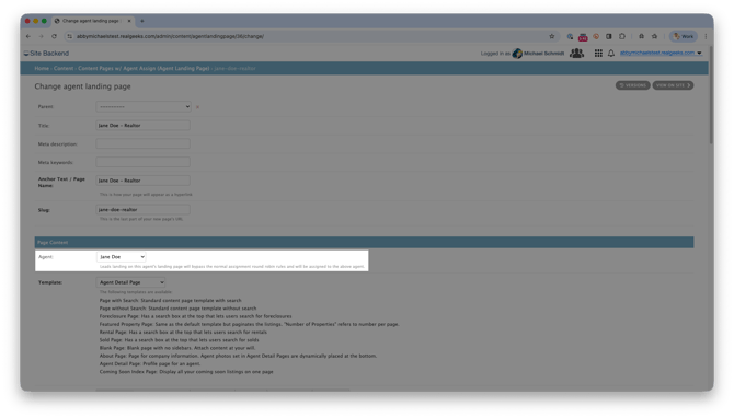 agent-select-landing-page