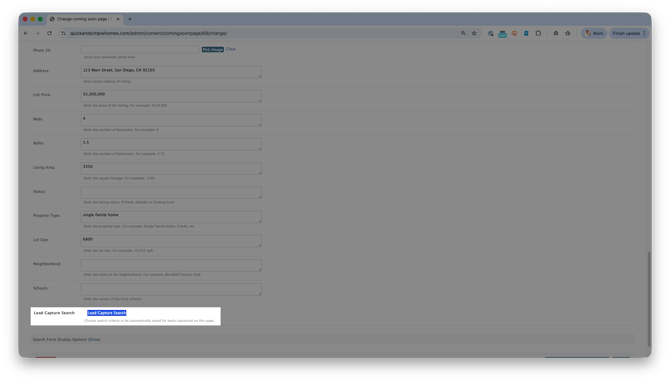 coming-soon-page-lead-capture-search