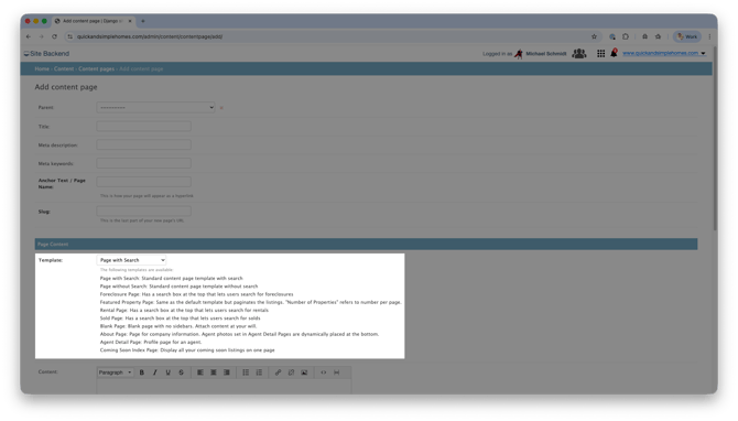 content-page-template-select