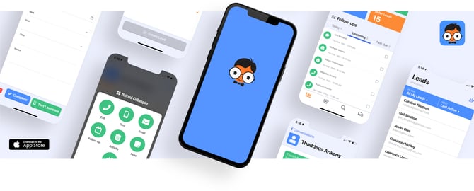 crm app device mock up