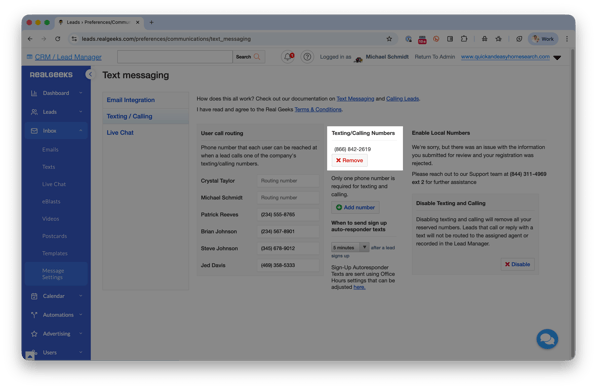 crm-dialer-texting-number