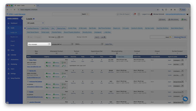 crm-drip-campaign-filter