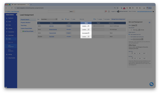 crm-lead-assignment-status