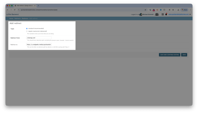 custom-sitemap-redirect