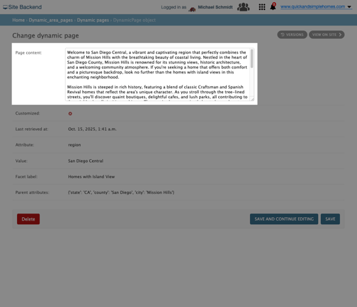 dynamic-area-page-edits