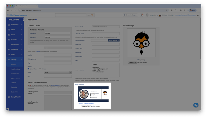 email-signature-location