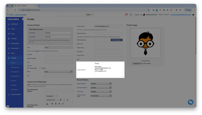 email-signature-profile-page