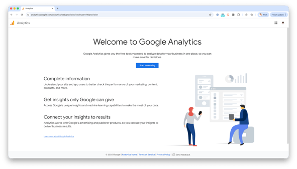google-analytics-onboarding-start