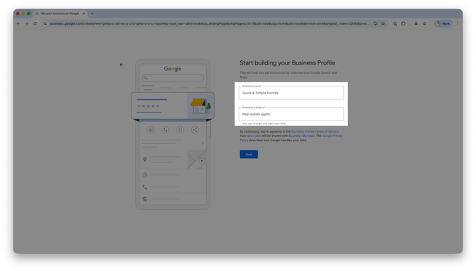 google-business-start