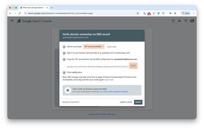 google-search-console-txt