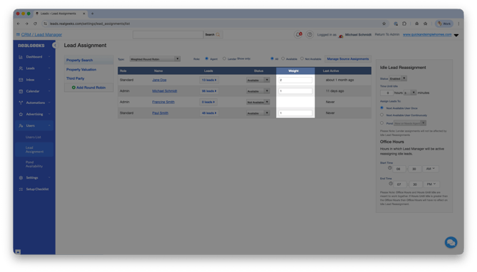 lead-assignment-weighted-round-robin