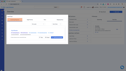 lead-feed-awaiting-response