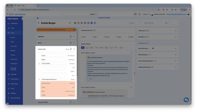 postcards-address-info