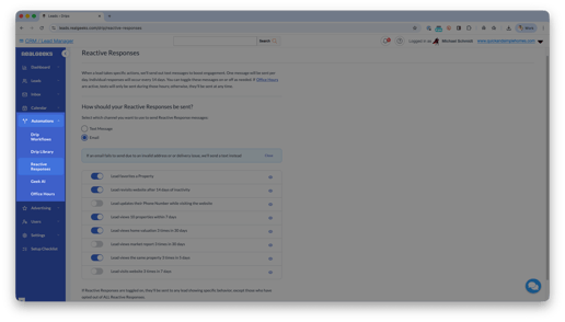reactive-responses-menu