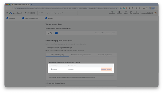 select-event-snippet-conversions