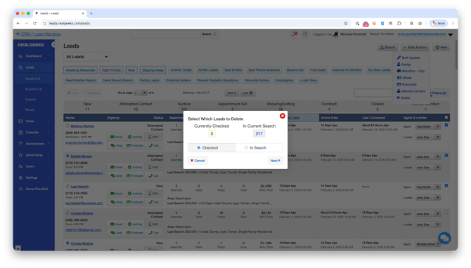 select-leads-to-delete