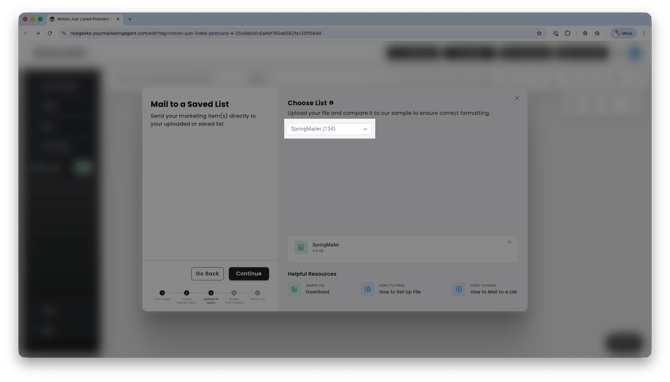 select-mailing-list