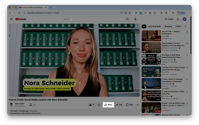 share-youtube-video-button