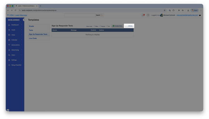 signup-responder-library