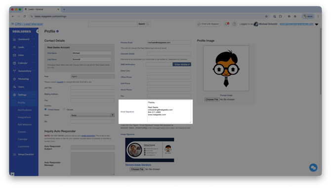 text-email-signature-location