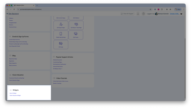 website-editor-widgets