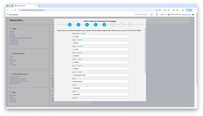 website-wizard-area-pages