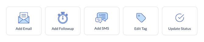 workflow action steps-status included