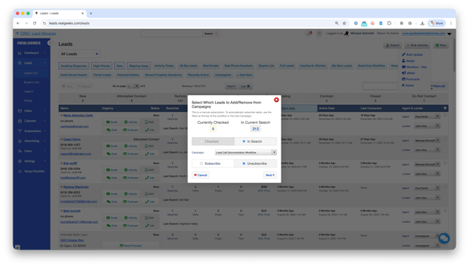 workflow-bulk-unsubscribe