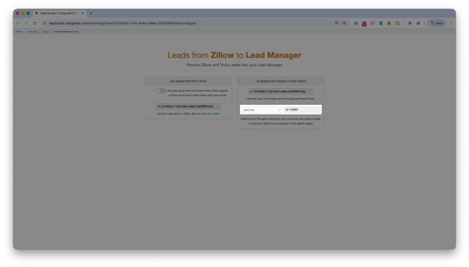 zillow-assign-to-agent-code